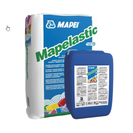 Impermeabilizzante Mapelastic Comp. A 24 kg - Mapei