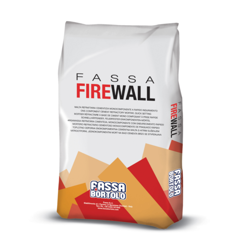 Malta Refrattaria Fassa Firewall 5 Kg - Fassa Bortolo