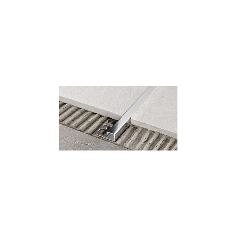 Profilo Jolly Quadro Acciaio Lucido mm 8 ml 2.7