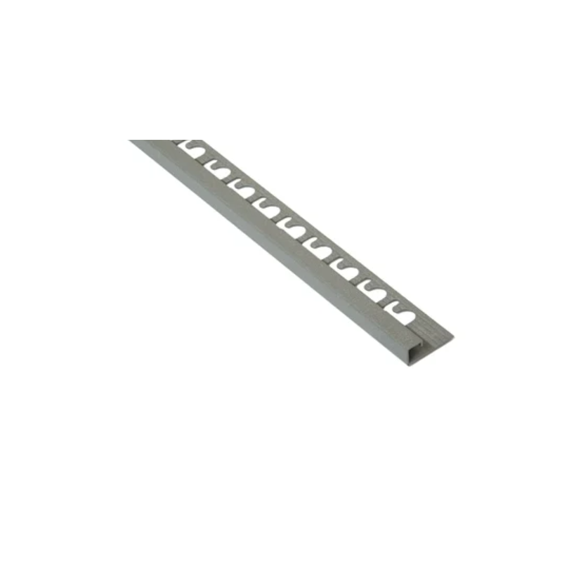 Profilo Jolly Quadro Acciaio Satinato mm 8 ml 2.7