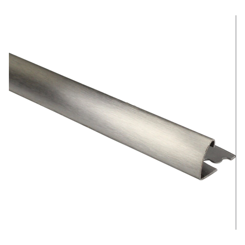 Profilo Jolly Stondato in Alluminio Argento mm 08 ml 2.7