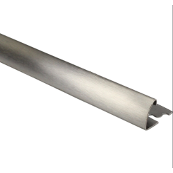 Profilo Jolly Stondato Alluminio Argento mm 10 ml 2.7