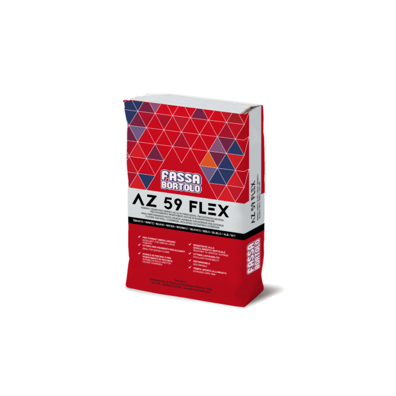 Colla AZ59 Flex Bianco 25 Kg - Fassa Bortolo
