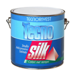 Tecnosilk Smalto Antiruggine Satinato 0.750 L - Tecnorivest