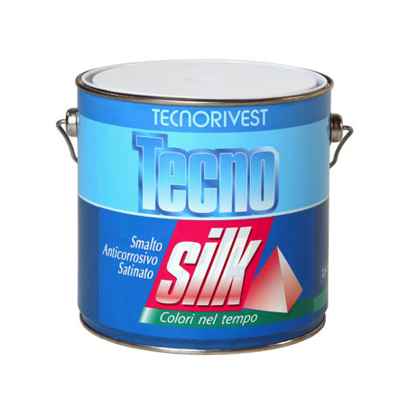 Tecnosilk Smalto Antiruggine Satinato 0.750 L - Tecnorivest