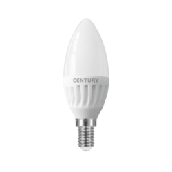 Lampada Candela Onda 6W Luce Fredda  - Century