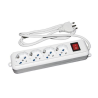 Multipresa 4 Prese Polivalenti 10/16A Schuko
