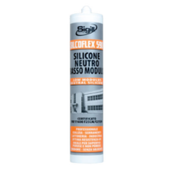 Silicone Basso Modulo Grigio Silcoflex 590 - Sigill