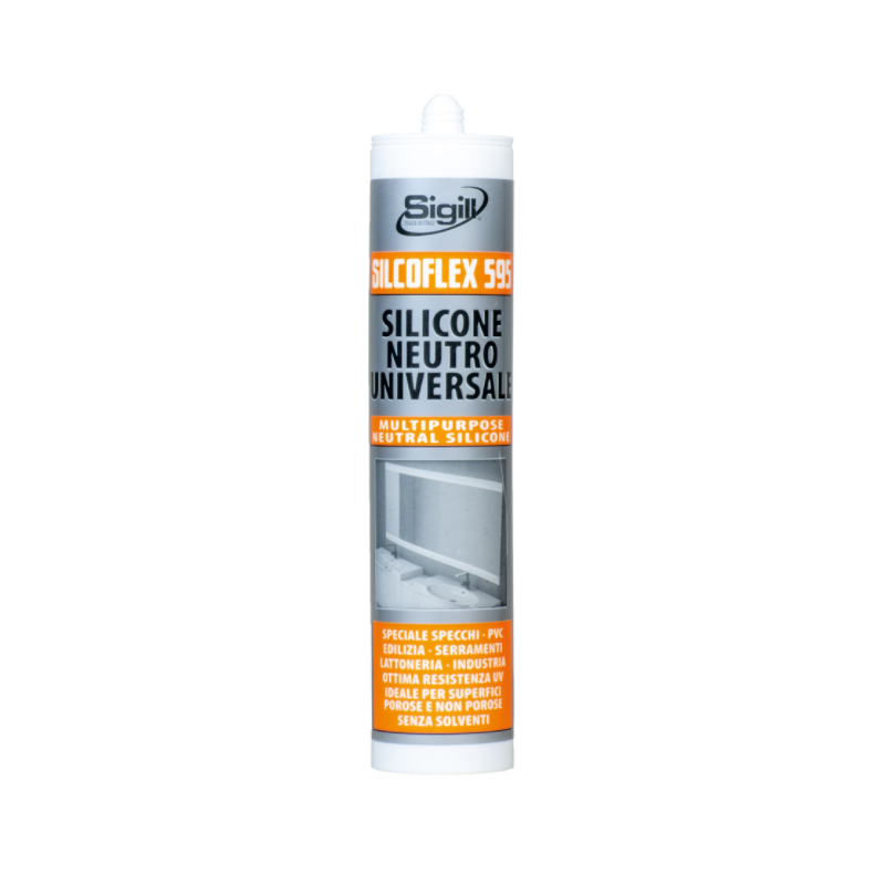 Silicone Basso Modulo Trasparente Silcoflex 595 - Sigill