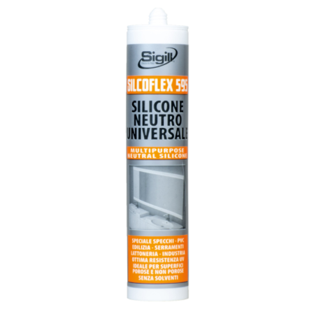 Silicone Basso Modulo Trasparente Silcoflex 595 - Sigill