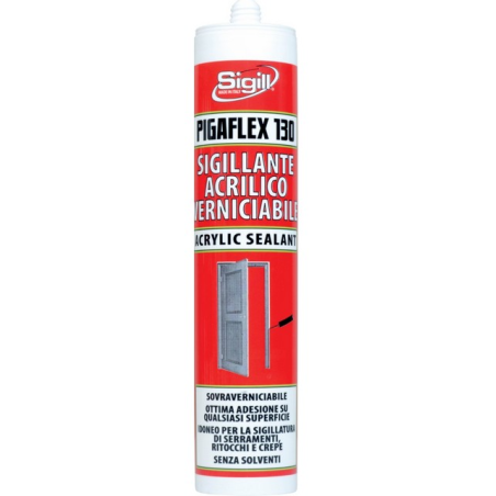 Silicone Acrilico Bianco Pigaflex 130 - Sigill