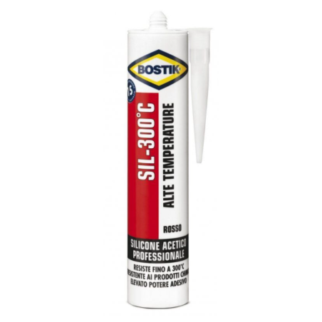 Silicone Alte Temperature Rosso Sil-300°c - Bostik