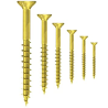 Confezione Viti Truciolari Zincate Testa Piatta Svasata 4.5x40 mm 50pz