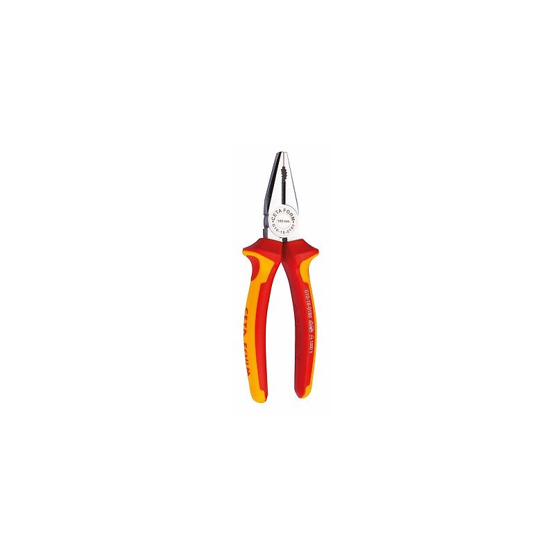Pinza Classica Isolata alta tensione 180 mm - CetaForm