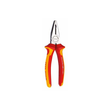 Pinza Classica Isolata alta tensione 180 mm - CetaForm