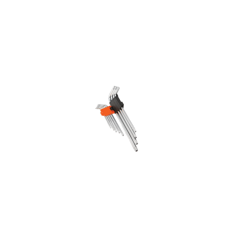 Set Chiavi Torx Forate Lunghe 9 Pezzi - Wokin