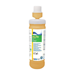 ALFA LT 1 KITER Detergente lavapavimenti ultraconcentrato ultraprofumato a base alcolica per pavimenti con flacone dosatore