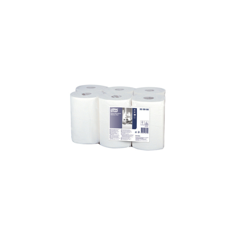 Tork Rotolo da cucina ultra-assorbente 6 rotoli carta asciugamano Ecolabel