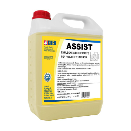 ASSIST LT 5 KITER Emulsione autolucidante per il ripristino del parquet verniciato