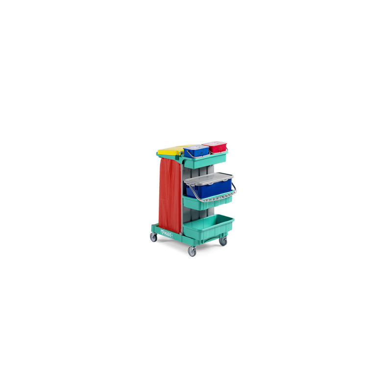 Carrello multiuso Magic System 610 c/ruote per trattamento pre-impregnato
