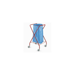 Carrello a X dust verniciato rosso 120 L