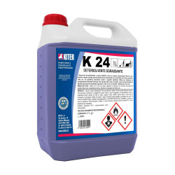 K 24 LT 5 KITER Detersolvente sgrassante emulsionabile per pavimenti industriali