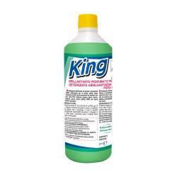 KING LT 1 KITER Detergente neutro brillantante a bassissimo residuo per tutti i pavimenti duri lavabili