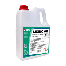 LEGNO OK LT 3 KITER Detergente neutro concentrato per la pulizia dei pavimenti in legno e laminati