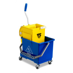 Carrello Mini Bucket lt. 17 con strizzatore O-Key