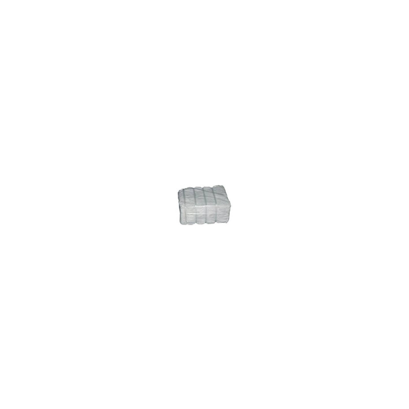 Pezzame cotone bianco di prima scelta kg 1