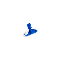 Pinza per mop in plastica blu