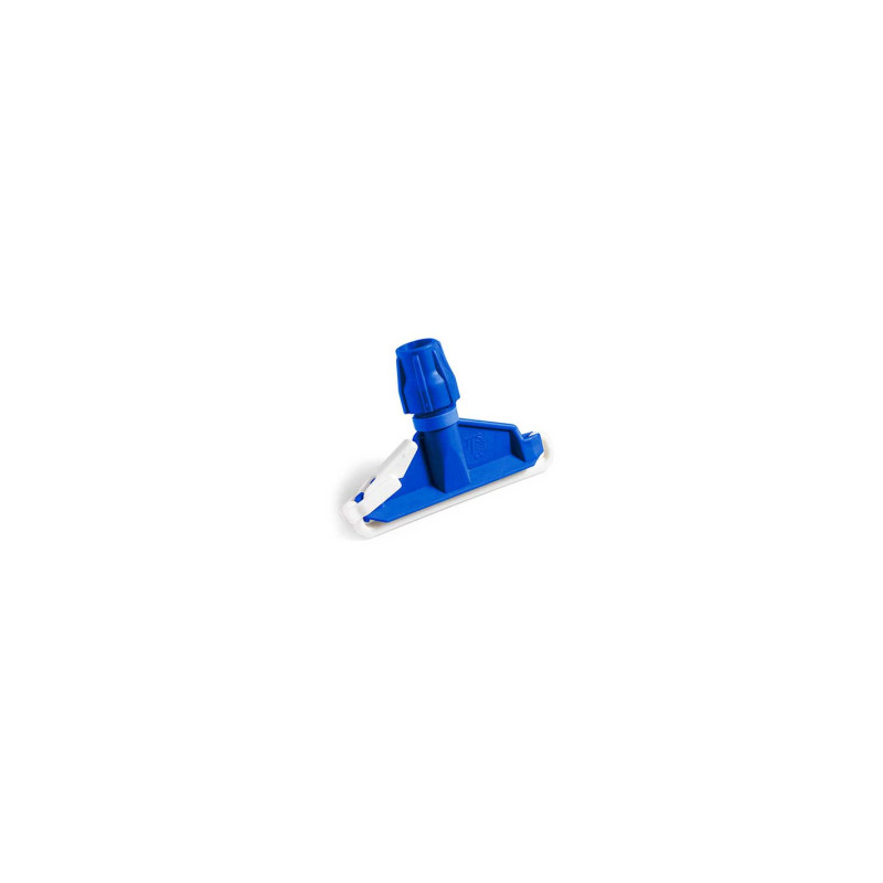 Pinza per mop in plastica blu