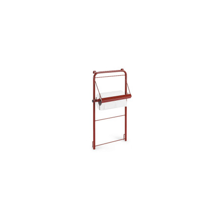 Portacarta verniciato per carrello dust rosso