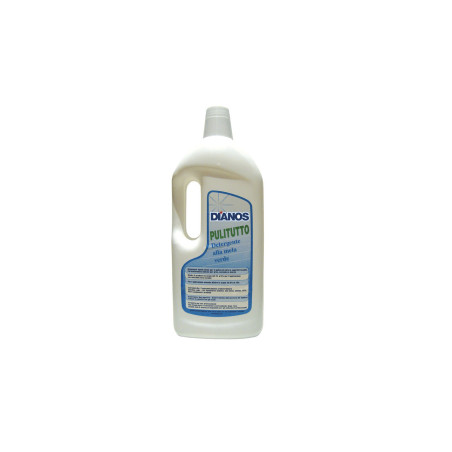 PULITUTTO LT 2 DIANOS Detergente profumato alla mela verde ideale per la pulizia di pavimenti e superfici lavabili