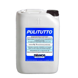 PULITUTTO LT 10 DIANOS Detergente profumato alla mela verde ideale per la pulizia di pavimenti e superfici lavabili