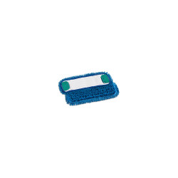 Ricambio Wet System cm. 40 x 13 in microfibra blu e bordo blu