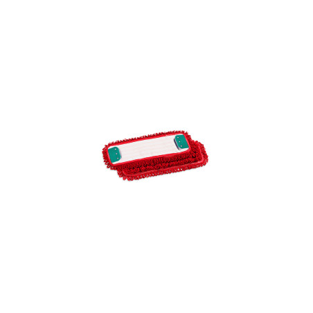 Ricambio Wet System cm. 40 x 13 in microfibra rossa e bordo rosso