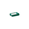 Ricambio Wet System cm. 40 x 13 in microfibra verde e bordo verde