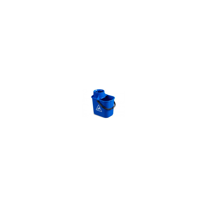 Secchio per mop Easy lt. 14 blu con strizzino