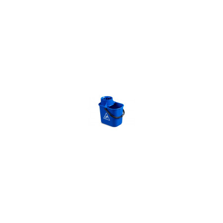 Secchio per mop Easy lt. 14 blu con strizzino
