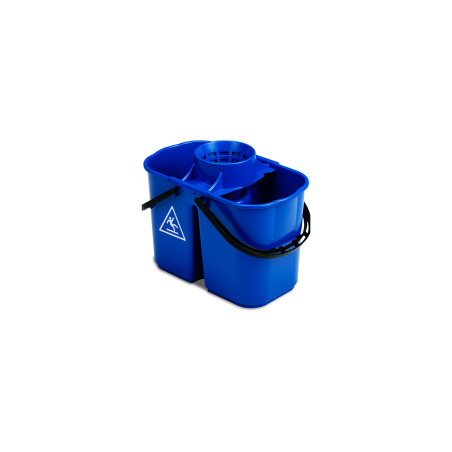 Secchio doppio Fox blu lt. 8 + 6
