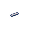 Frangia Middle Acrylic blu con tasche cm. 40 x 13 - Radazza