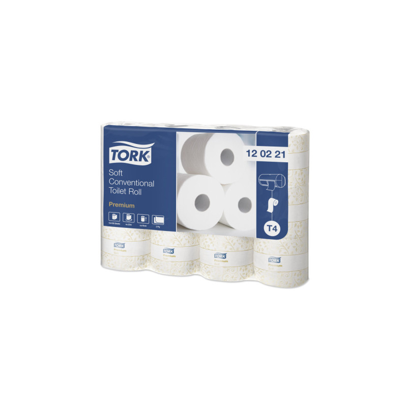 Tork Rotolo carta igienica tradizionale Soft 2 veli 96 rotoli Ecolabel - T4