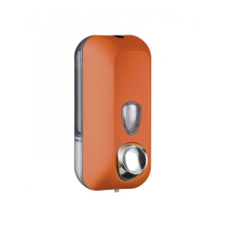 DISPENSER SAPONE LIQUIDO A RIEMPIMENTO LT 0,55 ARANCIO