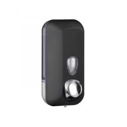DISPENSER SAPONE LIQUIDO A RIEMPIMENTO LT 0,55 NERO