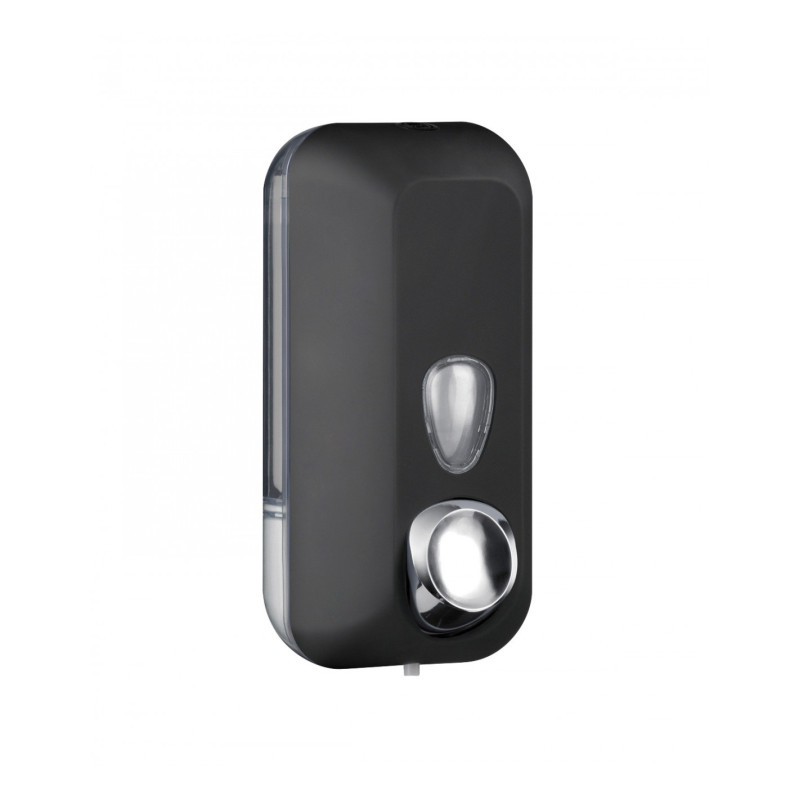 DISPENSER SAPONE LIQUIDO A RIEMPIMENTO LT 0,55 NERO