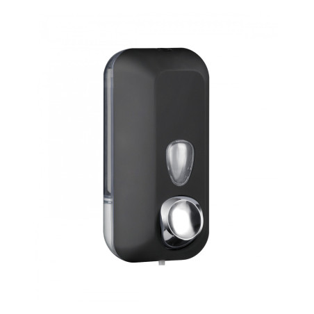 DISPENSER SAPONE LIQUIDO A RIEMPIMENTO LT 0,55 NERO