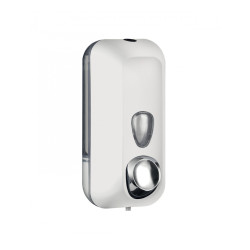DISPENSER SAPONE LIQUIDO A RIEMPIMENTO LT 0,55 BIANCO