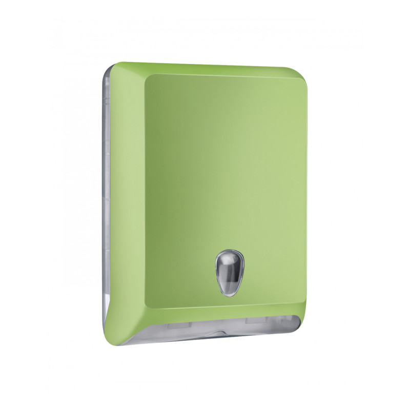 DISPENSER CARTA ASCIUGAMANI PIEGATI A C , V E Z. VERDE