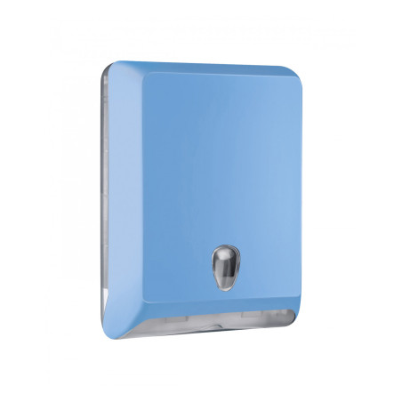 DISPENSER CARTA ASCIUGAMANI PIEGATI A C , V E Z. BLU
